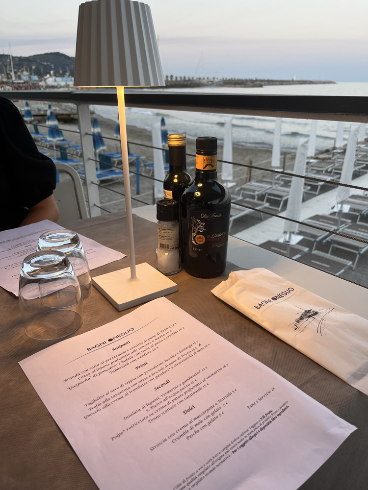 ristorante mare Imperia