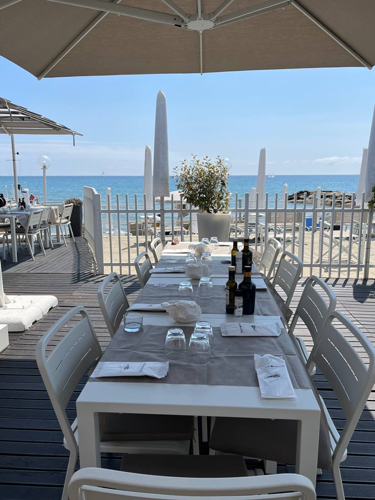 ristorante sul mare Imperia